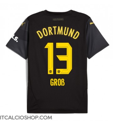 Borussia Dortmund Pascal Gross #13 Seconda Maglia 2024-25 Manica Corta